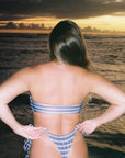 Ceecee Top - Banana Stripe