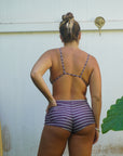 Coral Bottom - Banana Stripe