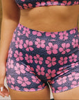 Beth Shorts - Spotted Hibiscus