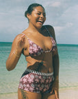 Coral Bottom - Hibiscus Crush