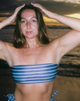 Ceecee Top - Banana Stripe