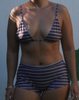 Coral Bottom - Banana Stripe