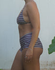 Coral Bottom - Banana Stripe