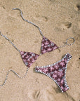 Kasey Top - Hibiscus Crush