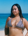 Carol Top - Banana Stripe