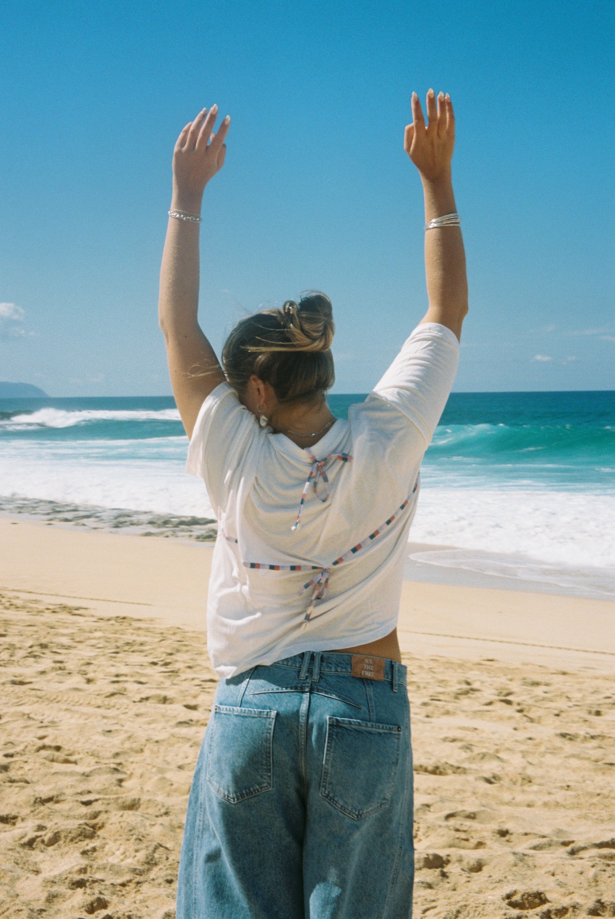 Bikini Tee - Vintage Stripe